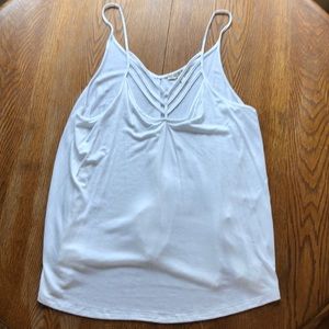 Express White Tank